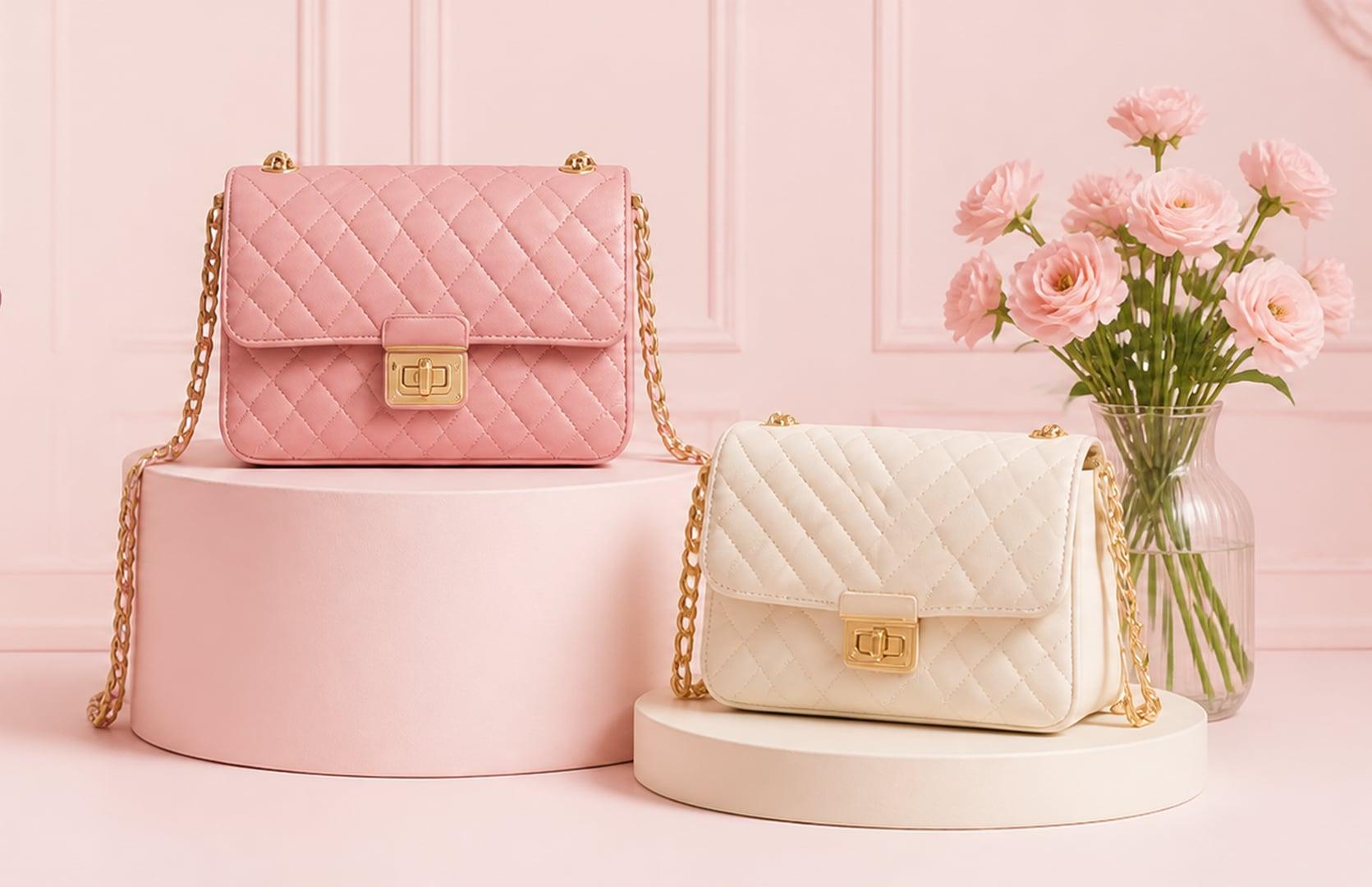 Chic quilted bags